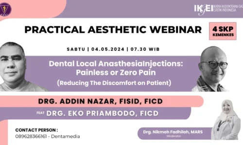 Manajemen Nyeri dalam Prosedur Perawatan Gigi dengan Menggunakan Computer Controlled Local Anesthesia Device (CCLAD)